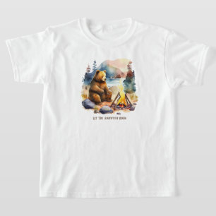 Kinder Camping T - Shirt