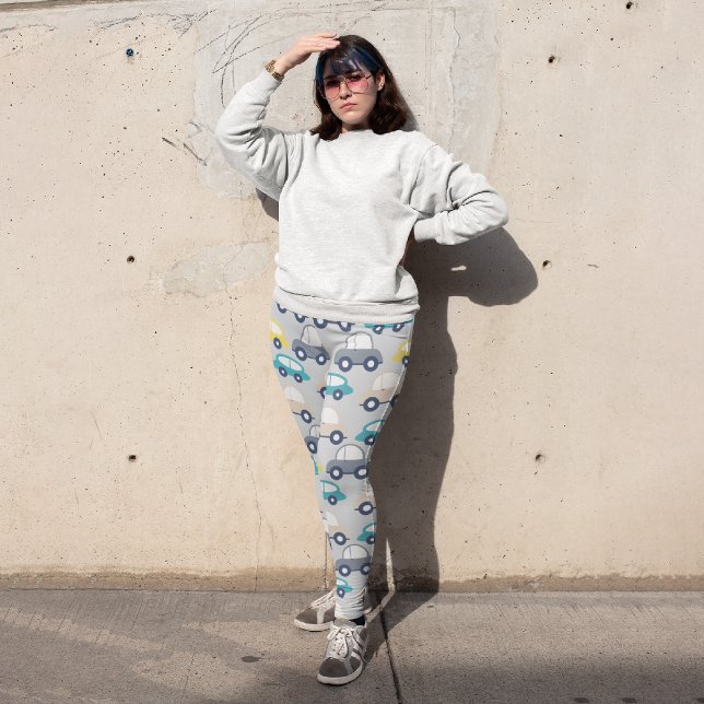 Kinder Cartoon Cars Capri Leggings (Von Creator hochgeladen)