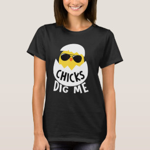 Kinder Chicks Dig Me Happy Ostertag Ei Jagd Toddl T-Shirt