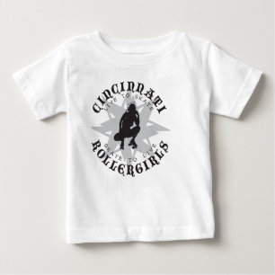 Kinder Cincinnatis Rollergirls u. Baby-T - Shirt