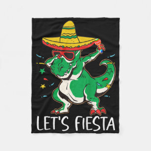Kinder Cinco de Mayo Party für mexikanischer Klein Fleecedecke