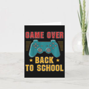 Kinder Ck to School for Boys Gamer Fun Video Games Karte