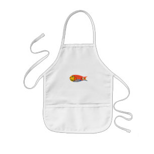 KINDER COOKING SCHÜRZE KLEINES FISCHDESIGN