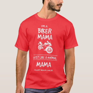 Kinder Coole Motorradmaus T-Shirt
