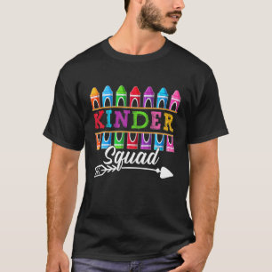 Kinder-Crew Kindergarten Kindergartenlehrer 1. Tag T-Shirt