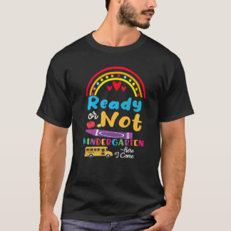 Kinder Crew Kindergartenlehrer 1. Schultag T-Shirt