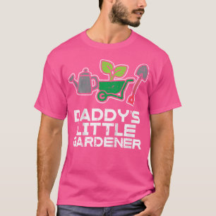 Kinder Daddys Kleiner Gärtner Gartenarbeit Jungen T-Shirt