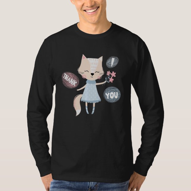 Kinder danken dir Fuchs T-Shirt (Vorderseite)