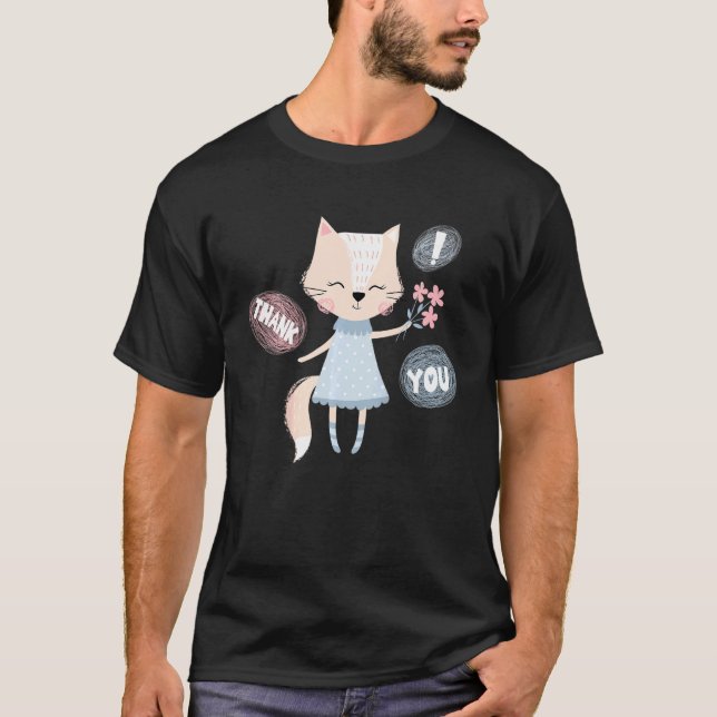 Kinder danken Ihnen Fuchs T-Shirt (Vorderseite)