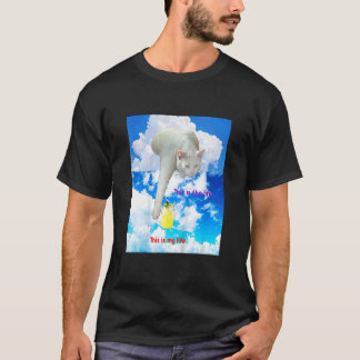 Kinder das ist das Leben das ist mein Leben Katze T-Shirt