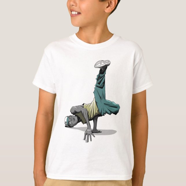 Kinder der Bruchtanz-Pose 1 T-Shirt (Vorderseite)
