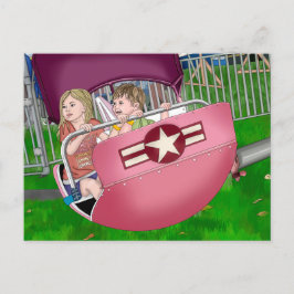 Kinder der Karnevalskunst Postkarte