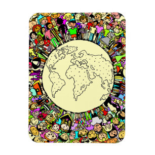 Kinder der Welt Magnet
