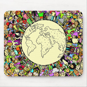 Kinder der Welt Mousepad
