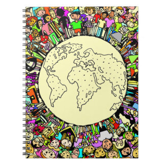 Kinder der Welt Notizblock