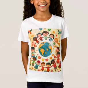 Kinder der Welt — Vielfalt und Frieden T-Shirt