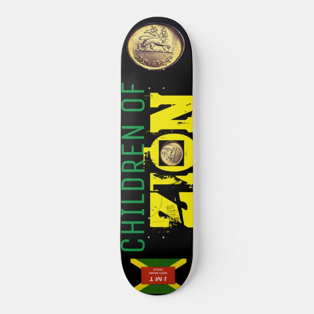 KINDER DER ZION Skateboard (Vorderseite)