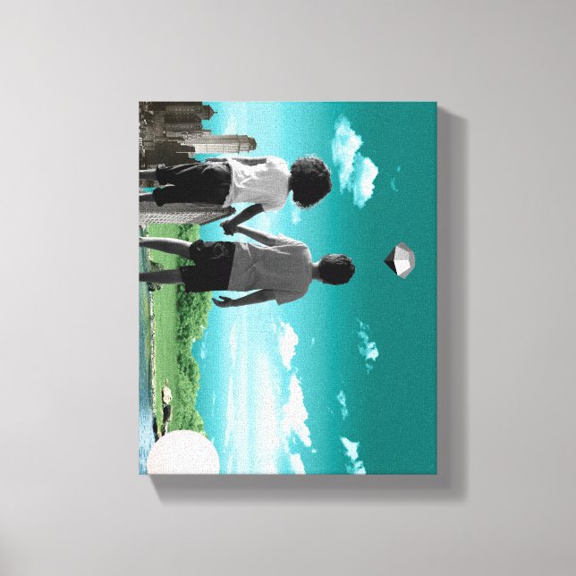 Kinder der Zukunft Leinwanddruck (Vorderseite)