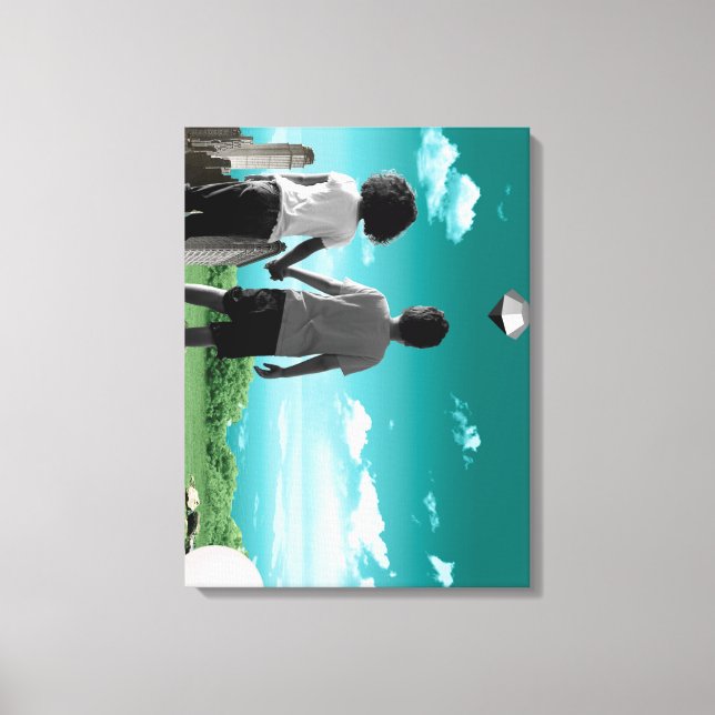 Kinder der Zukunft Leinwanddruck (Vorderseite)