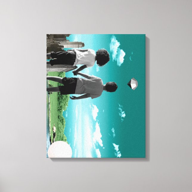 Kinder der Zukunft Leinwanddruck (Vorderseite)