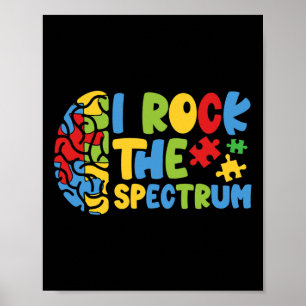 Kinder des Autismus-Bewusstseins Poster
