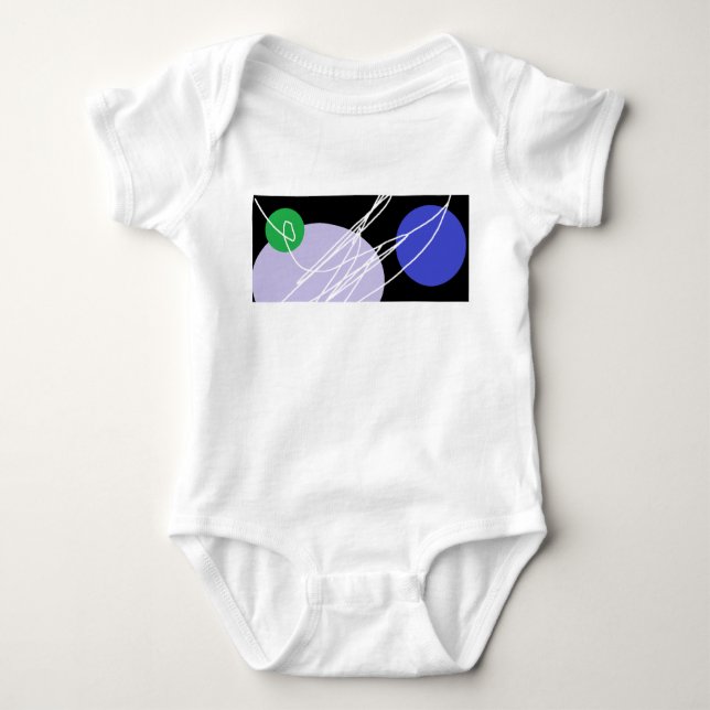 Kinder des Sonnensystems Baby Strampler (Vorderseite)