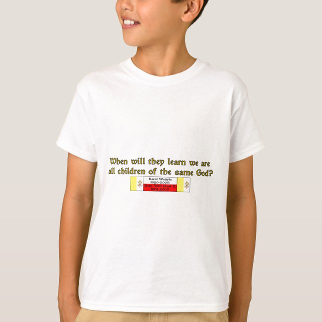 Kinder desselben Gottes 1 T-Shirt (Vorderseite)