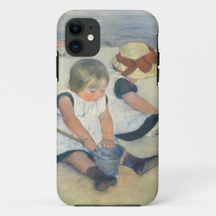 Kinder, die auf dem Strand, 1884 spielen Case-Mate iPhone Hülle
