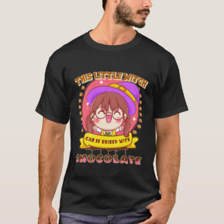 Kinder, die diese Hexe mit Schokoladenwitz bestech T-Shirt