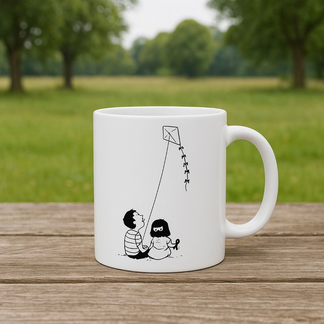 Kinder, die eine Tasse fliegen (Von Creator hochgeladen)