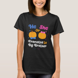 Kinder, die er oder sie zum Gender Groß-Bruder-Rev T-Shirt