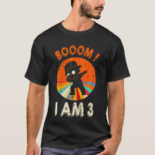 Kinder, die Geburtstag feiern 3 Jahre alt Geburtst T-Shirt