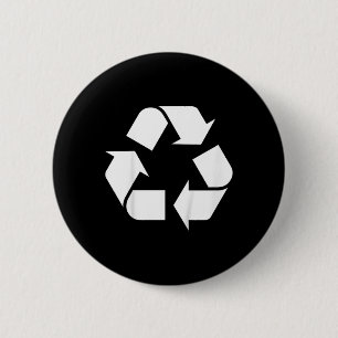 Kinder, die Gerecycelt Logo Gerecycelt haben Kinde Button