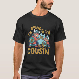 Kinder, die großen Cousin mögen, werde ich ein gro T-Shirt