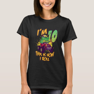 Kinder, die ich 10 bin, so rolle ich den Kid's Mon T-Shirt