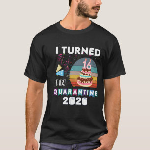 Kinder, die ich 16 Jahre in Quarantäne Geburtstag T-Shirt