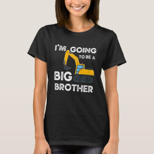 Kinder, die ich als große Brüderbaustelle bauen we T-Shirt