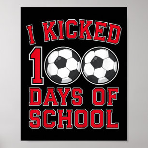 Kinder, die ich an 100 Tagen der Schule startete 1 Poster