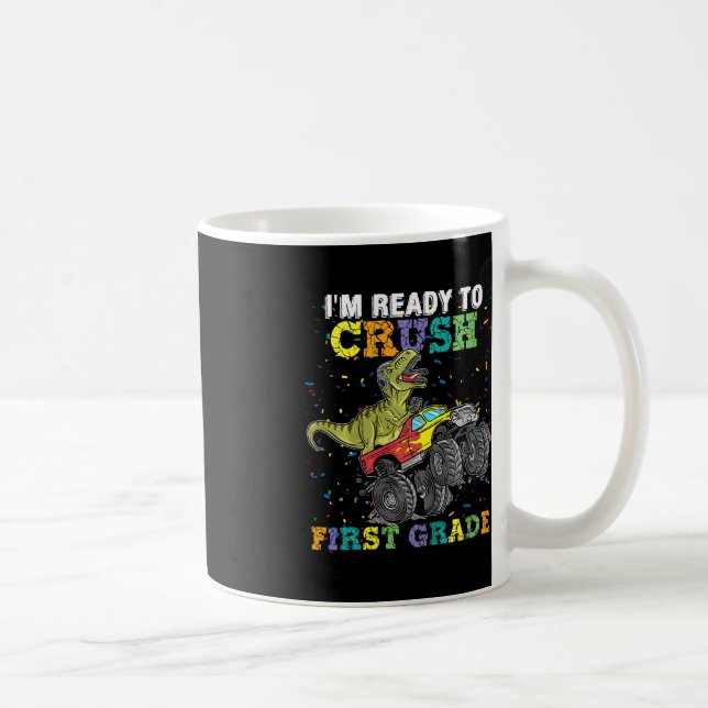 Kinder, die ich bereit bin, den ersten Monsterlruc Kaffeetasse (Rechts)