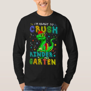 Kinder, die ich bereit bin, den Kindergarten Dinos T-Shirt