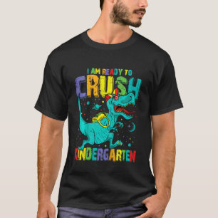 Kinder, die ich bereit bin, den Kindergarten Dinos T-Shirt