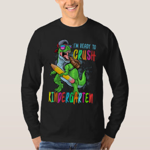 Kinder, die ich bereit bin, den Kindergarten Dinos T-Shirt