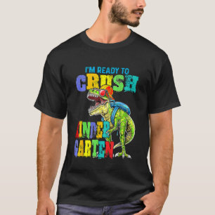Kinder, die ich bereit bin, den Kindergarten Dinos T-Shirt