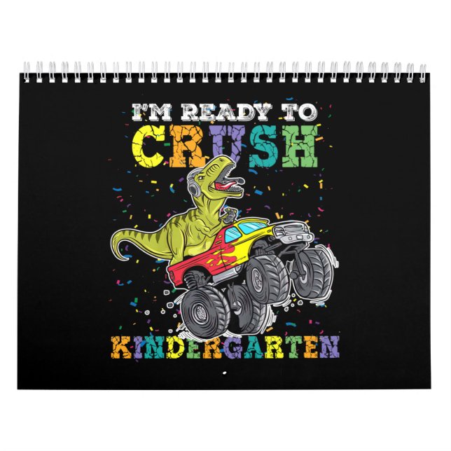 Kinder, die ich bereit bin, den Kindergarten-Monst Kalender (Titelbild)
