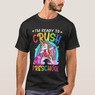 Kinder, die ich bereit bin, die Vorschule Unicorn T-Shirt