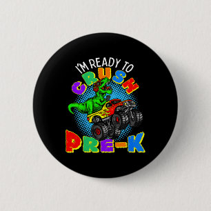Kinder, die ich bereit bin, Pre K Dinosaurier Mons Button