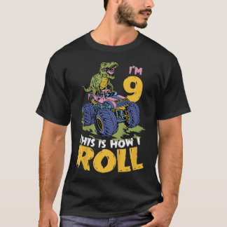 Kinder, die ich bin 9 So Roll Monster Truck 9. T-Shirt