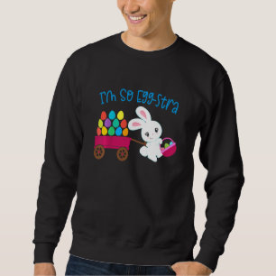 Kinder, die ich bin so Egg Stra Ostern Bunny Egg H Sweatshirt