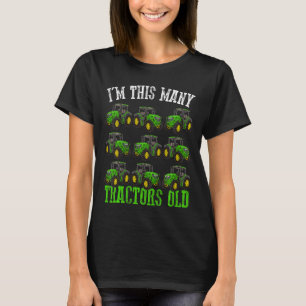 Kinder, die ich bin so viele Traktoren alt Kind 9. T-Shirt