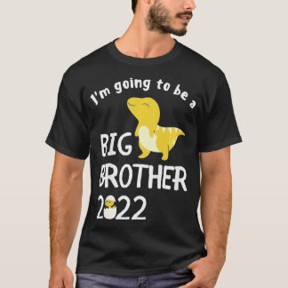 Kinder, die ich ein großer Bruder sein werde 2022 T-Shirt